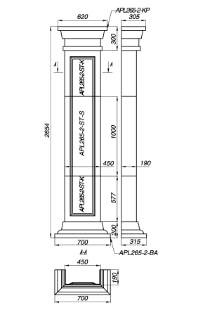 APL265-2-ST-K/N